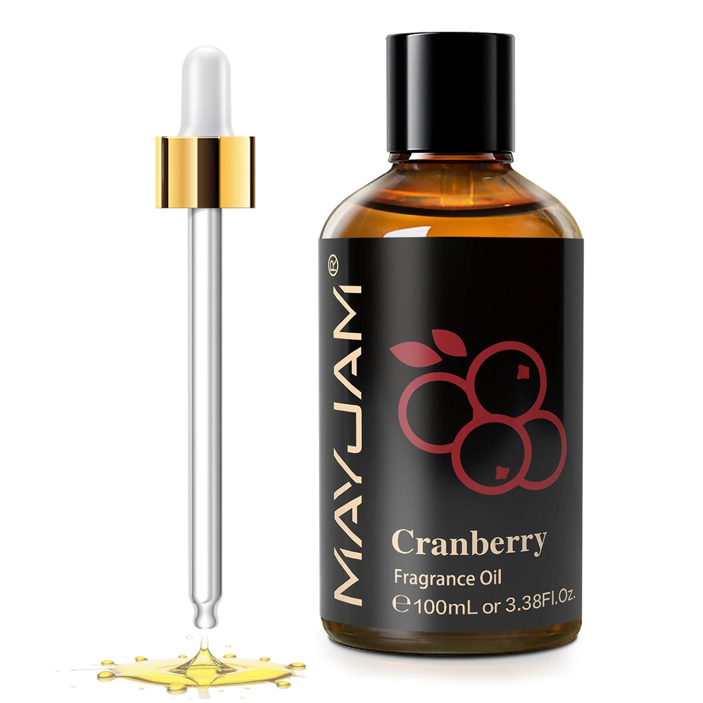 MAYJAM 100ML Fruit Essential Oil Mango Strawberry Watermelon Blueberry Cranberry Cherry Grape Cucumber Melon Fragrance Oil